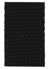 CINTA MOCHILA POLIESTER 25MM NEGRA