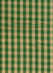 PATCH AMERICANO TRAMADO VERDE Y CAMEL