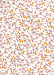 VISCOSA FLORES TONOS ROSA