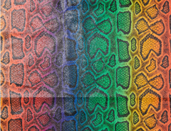 POLIPIEL SERPIENTE MULTICOLOR