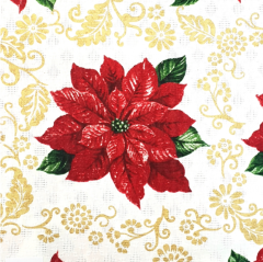 MANTEL FLOR NAVIDAD