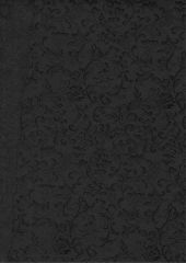 TROZO DAMASCO JACQUARD NEGRO 90cm