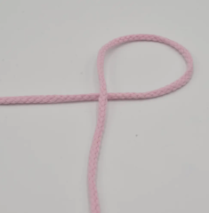 CORDON ALGODON 6MM ROSA BEBE