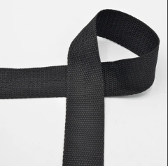 CINTA MOCHILA POLIESTER 40MM NEGRA