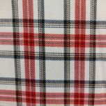 TROZO ESCOCES BLANCO Y ROJO 65cm