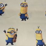 TROZO MINIONS FONDO AMARILLO 60CM