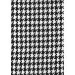 TROZO PATA DE GALLO GRANDE BLANCO Y NEGRO 140cm