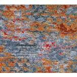 GOBELINO AZUL Y OCRE