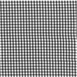 VICHY ALGODON NEGRO 3MM