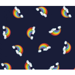 ARCOIRIS FONDO AZUL MARINO