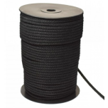 CORDON ALGODON 4MM NEGRO